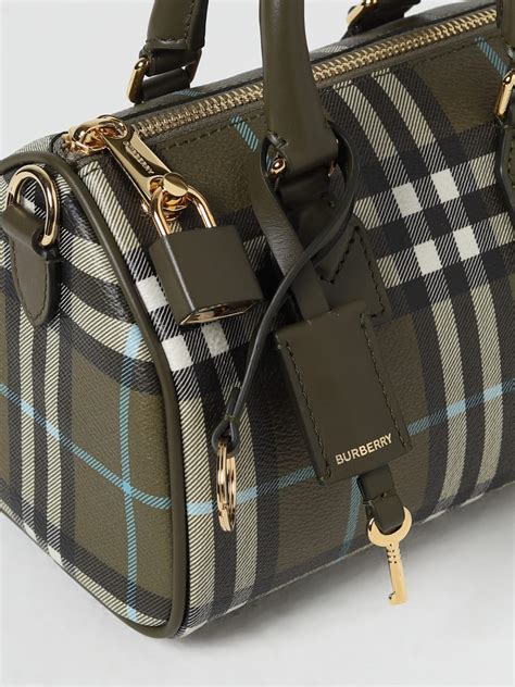 burberry mini bowling bag|mini check bowling bag.